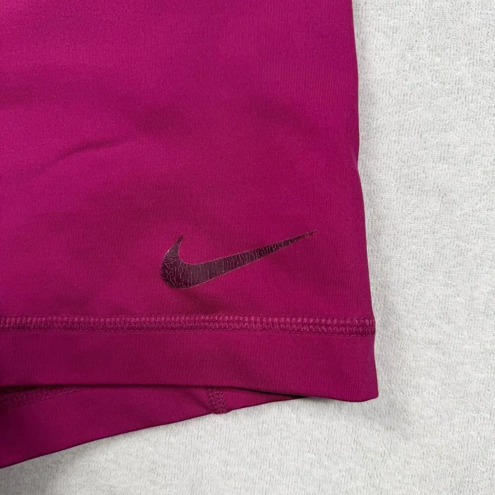 Nike Pro Women’s Compression Shorts Lot of 2 Size Large Pink Black Dri-FIT 3”